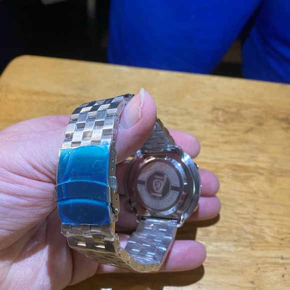 New Foxbox Green Dial Stainless Steel Watch